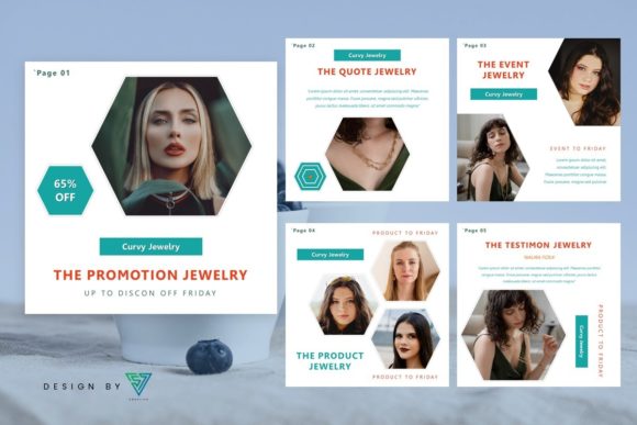 Download Template Instagram Business - #Jewelry2 - Insta Collection