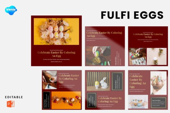 Download Instagram Feed Template - Fulfil Egg - Insta Collection