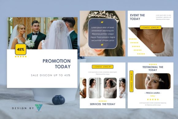 Download Template Instagram Business - #Jewelry1 - Insta Collection
