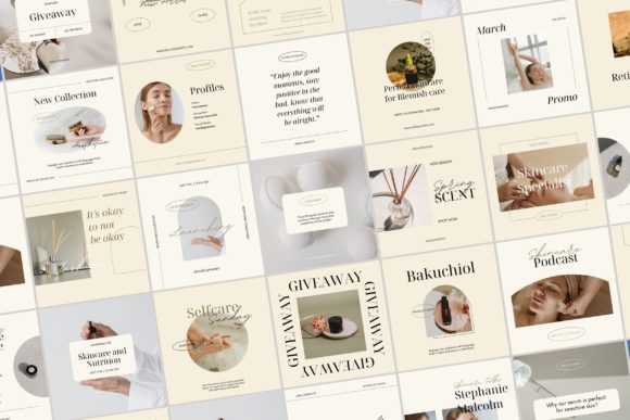 Download 25 Calm Aesthetic Instagram Kit - Insta Collection