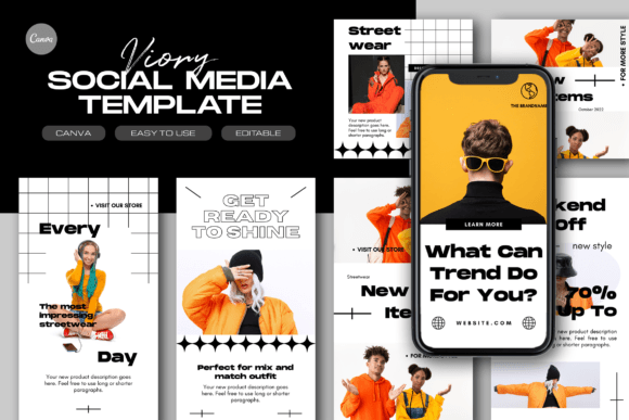 Download Viory Fashion Instagram Template - Insta Collection