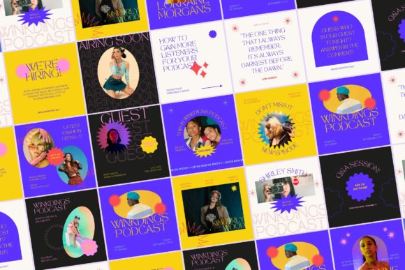 Download Contemporary Vibrant Instagram Kit - Insta Collection