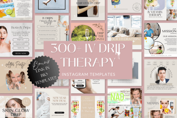 Download IV Drip Instagram Templates - Insta Collection