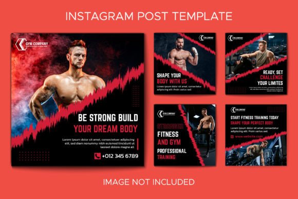 Download Gym Fitness Instagram Post Collection - Insta Collection