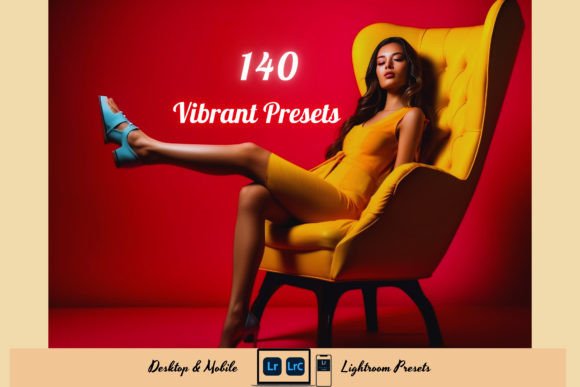 Download 140 Vibrant Lightroom Presets Bundle - Premium Resources