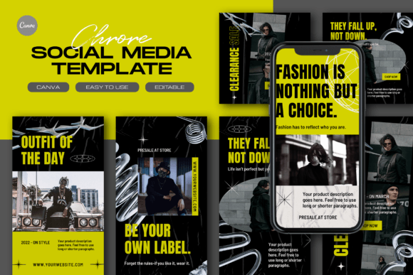 Download Chrore Fashion Instagram Template - Insta Collection