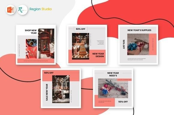 Download Template Instagram - Shop New Year - Insta Collection