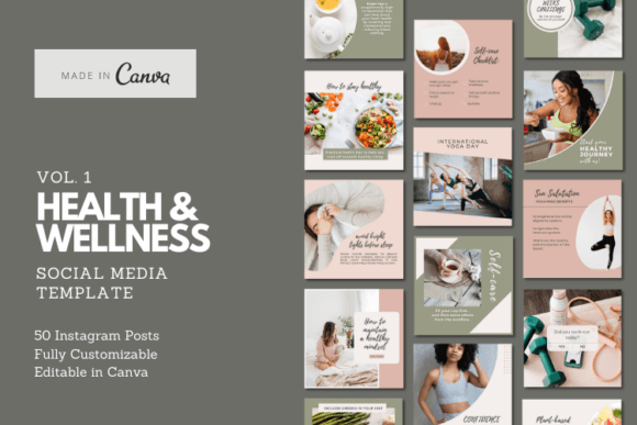 Download Health and Wellness Instagram Template - Insta Collection