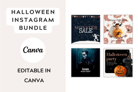 Download Halloween Instagram Editable Templates - Insta Collection