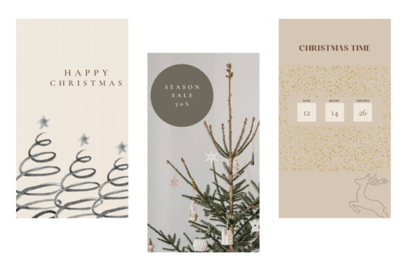 Download 30 Christmas Instagram STORY TEMPLATE - Insta Collection