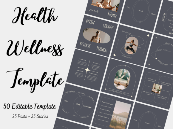 Download Health and Wellness Instagram Template - Insta Collection