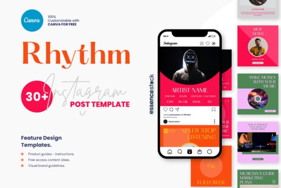 Download Event Music Colorful Instagram Post - Insta Collection