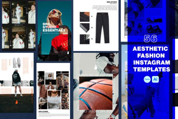 Download Aesthetic Fashion Instagram Template - Insta Collection
