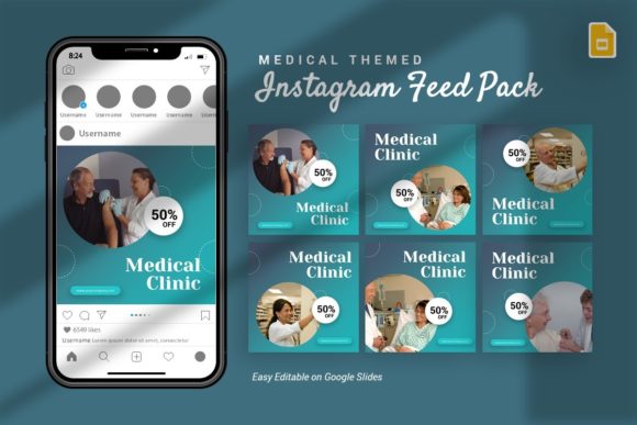 Download Instagram Feed - Medical Google Slides - Insta Collection