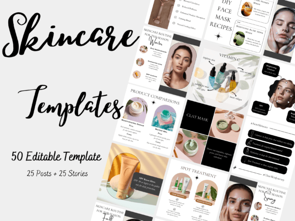 Download Skincare Coaching Instagram Template - Insta Collection