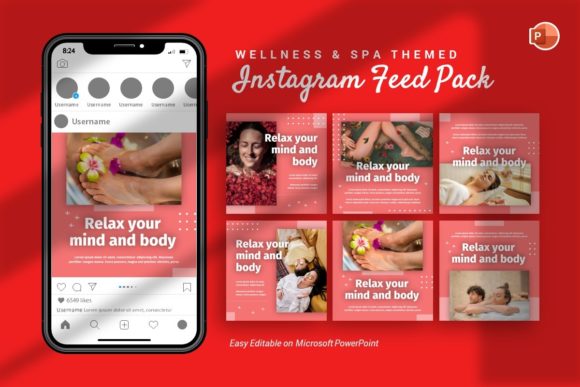 Download Instagram Feed - Wellness Template - Insta Collection